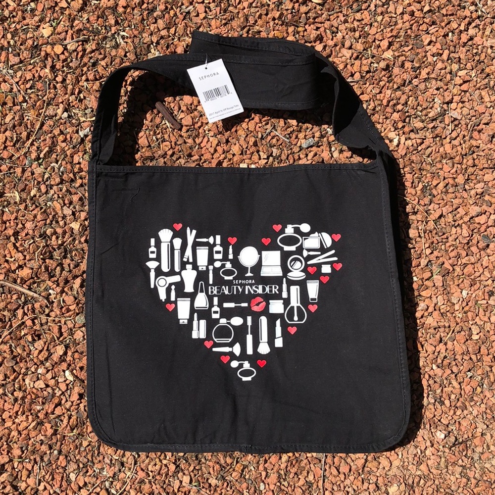 ‼️PRICE DROP‼️ Sephora fabric crossbody totebag